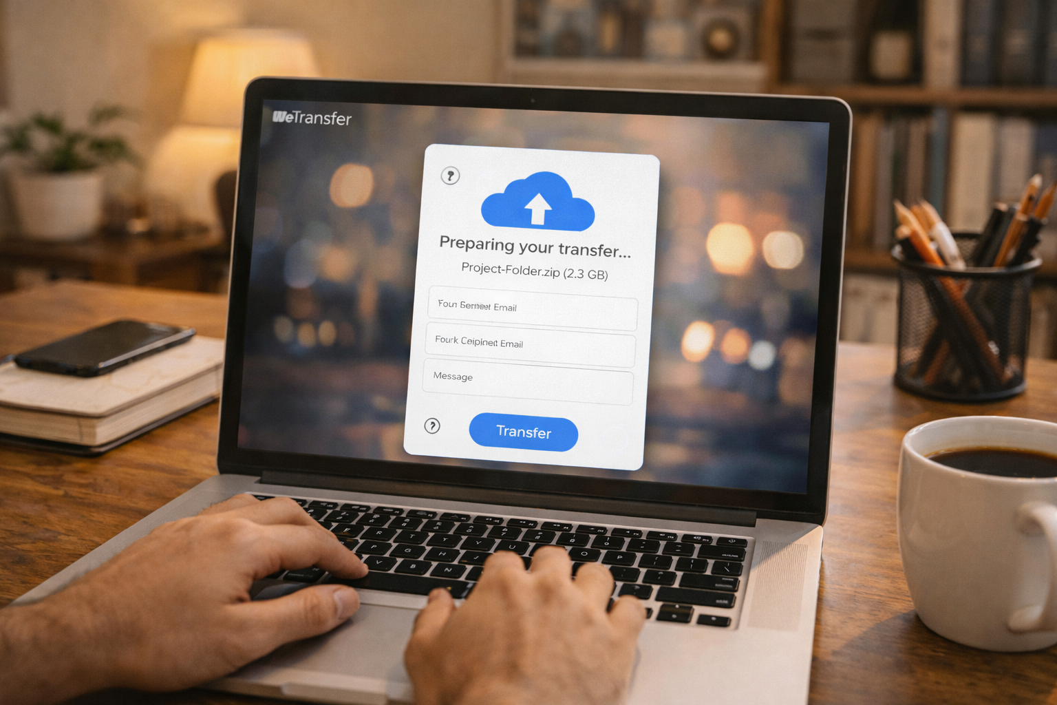 Hands-on Example Sending a 5GB Project Folder Using Google Drive