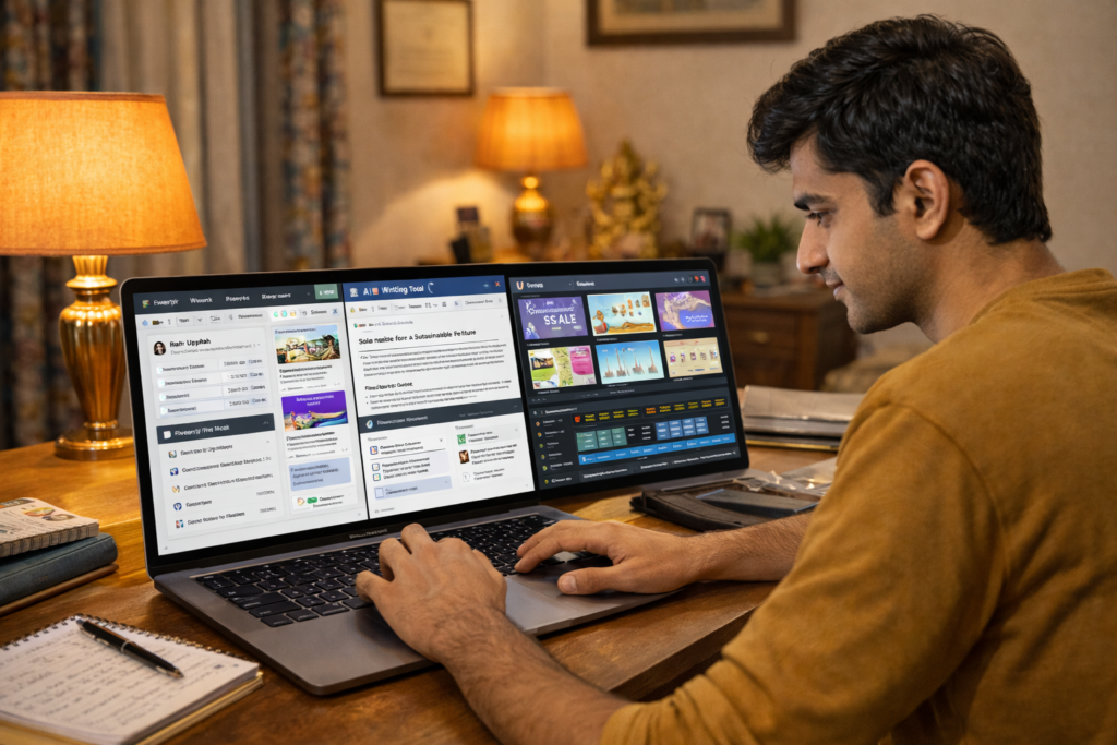 Online Earning with AI